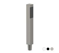 DOCCETTA MINIMAL QUADRA Nichel Spazzolato Opaco Doccette Duplex Doccia Kit