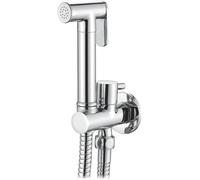 Doccetta per Bidet con Miscelatore Supporto e Flessibile Acqua Fredda Finitura