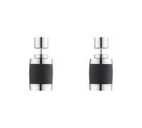Doccetta Per Lavandino Swivel Water Saving Aerator, 3-Mode Adjustable Faucet Extender With Filter, Anti-Splash Rotating Head