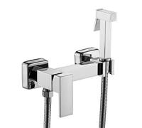 Doccetta Per Wc Bidet Doccetta Doccino Per Bidet Acqua Calda E Fredda Miscelatore Bidet Tutto In Rame piazza cromo