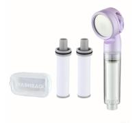Doccetta portatile da viaggio con filtro integrato per docce pulite ovunque