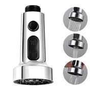 Doccetta Rubinetto da Cucina Estraibile Ricambi Doccetta Cucina con 3 Funzioni, Testina di Ricambio per Miscelatore Cucina, Soffione Spruzzatore di Ricambio,Universale G1/2 Rubinetto Doccetta