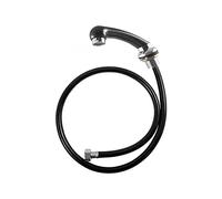 DOCCETTA UNIVERSALE CON TUBO FLESSIBILE PER LAVATESTA LAVANDINO PROFESSIONALE PER PARRUCCHIERE E BARBIERE