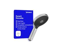Duravit Doccetta universale UV0652017070 - 3 getti - Acciaio inox spazzolato