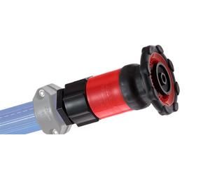 Doccia a pioggia - Master Blaster Voluspray - rosso con ugello per tubo flessibile 32 mm