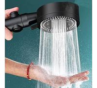 Doccia a pressione alta multifunzionale con 5 modalità mano interruttore ON OFF risparmio d acqua facile installazione