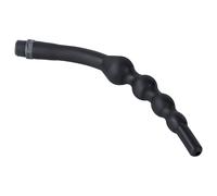 Doccia anale AquaFlex in silicone con struttura a sfere per un piacere intenso