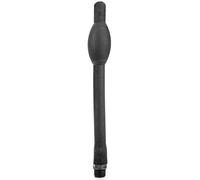 Doccia anale in silicone tutto nero 27cm