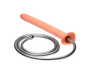 Doccia anale lunga 30 cm - Deep Dick Diver - Dildo realistico come doccia anale per un'igiene intima completa