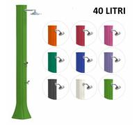 Doccia Arkema Solare BIG HAPPY FIVE 40 litri F620 con lavapiedi vari colori