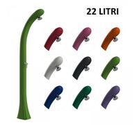 Doccia Arkema riscaldamento solare HAPPY ONE F100 22 litri resina per giardino