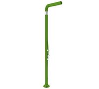 Doccia Classica a doppio ingresso acqua calda e fredda Arkema Funny Yang in Poletilene HD Colore Verde chiaro Doccia per interno e esterno con Miscelatore e Doccetta