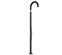 Doccia Classica a doppio ingresso acqua calda e fredda Arkema Funny Yin in Poletilene HD Doccia per interno e esterno con Miscelatore ARKEMA T105 7016 Antracite