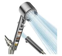 Doccia con filtro a pressione, soffione con doccetta - Modalità di spruzzo multiple, lavaggio a pressione for animali domestici(Gray)