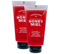 Doccia Crema HONEY MIEL, Miele Biologico Italiano 100%. Per Una Doccia Che Rigenera Il Corpo e La Mente, Disponibile In Diverse Fragranze 250ml (2 Unità, MIELE&ZENZERO)