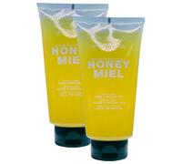 Doccia Crema HONEY MIEL, Miele Biologico Italiano 100%. Per Una Doccia Che Rigenera Il Corpo e La Mente, Disponibile In Diverse Fragranze 250ml (2 Unità, MIELE&MATCHA TEA)