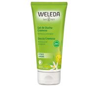 Weleda Doccia Cremosa Limone, bagnoschiuma cremoso dalla vivace fragranza a base di limone e litsea cubeba, con tensioattivi di origine vegetale (1X200 ml)