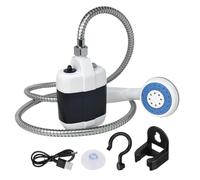 Doccia Da Campeggio - 1800 MAh Doccia Portatile | Pompa Elettronica Per Doccia All'aperto | Duca Di Campeggio Portatile | Savingodi D'acqua | Ricaricabile All'aperto Per Igiene E Pulizia Perso