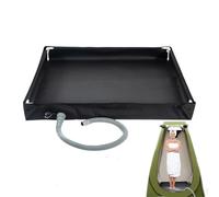 doccia da campeggio - Base pieghevole pieghevole, contenitore per l'acqua portatile | Accessorio doccia multifunzionale per tenda da viaggio, spiaggia, bagno, uomo, donna, igiene all'