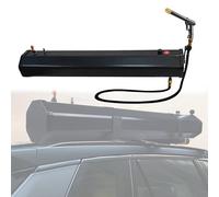 Doccia da Campeggio Portatile con Serbatoio d'Acqua pressurizzato da 30 l/8 galloni, riscaldata a energia Solare, per rimessaggio Fuoristrada, Montaggio su Portapacchi per Veicoli, Camion e