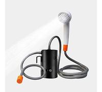 Doccia da campeggio portatile,pompa doccia elettrica,batteria4400mAh,adatta per escursioni/viaggi,spiaggia,animali domestici,fiori,con luce a LED,IPX7 impermeabile,ricarica USB,2 modalità di flusso