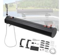 Doccia da Campeggio Portatile Serbatoio d'Acqua pressurizzato, Riscaldamento Solare, Montaggio sul Tetto, Portapacchi Fuoristrada con Pistola ad Alta Pressione, Serbatoio autonomo da 18 l/20