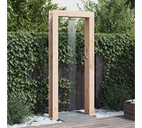 vidaXL Doccia da esterno 226 cm Legno massello di pino e acciaio inox, Doccia Esterni Moderna, Resistente, Altezza Regolabile, Acciaio Inossidabile, Testa Ruotabile per Giardino e Piscina