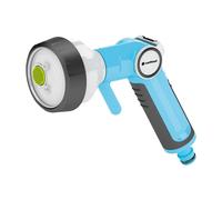 Cellfast Pistola per Irrigazione Pistola da Giardino Spruzzatore 4 Funzioni Irrigazione Giardino con Flusso d'Acqua Controllabile per Prato Fiori Piante Safetouch System ENERGO