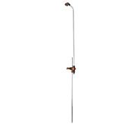 Gardena Doccia da giardino duo: Doccia con due tipi di getto, a pioggia e nebulizzato, portata d'acqua regolabile in continuo e disattivabile (959-20)
