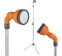 DOCCIA DA GIARDINO IN ALLUMINIO 3 SEZIONI SNODO 180° - PAPILLON