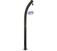 DOCCIA SOLARE CURVA STELLA SERBATOIO 20 L IN PVC ACQUA CALDA PISCINE H 230 CM