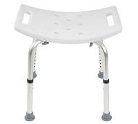 Doccia E Sgabello Bagno Regolabile Altezza Antiscivolo Piedini Gomma Fino 136 KG