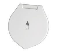 Doccia Elegant bianca tubo PVC 4 m in piano - 1 PZ Osculati - 15.246.01
