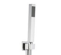 Doccia Elegant Quadro Ottone Cromato Forma Quadrata Con Doccetta Ix Box Kit - CONFEZIONE: 1 pz.