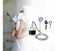 Doccia elettrica esterna da viaggio, pratica pompa da doccia da campo per la