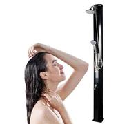 Doccia esterna riscaldata energia solare 60L,temperatura regolabile