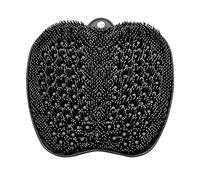 Doccia Foot Scrubber Mat con ventose antiscivolo, spazzola per il piede per pulire ed esfoliare i piedi senza piega, tappetino di riflessologia del piede per rilassarsi i piedi