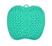 Doccia Foot Scrubber Mat con ventose antiscivolo, spazzola per il piede per pulire ed esfoliare i piedi senza piega, tappetino di riflessologia del piede per rilassarsi i piedi
