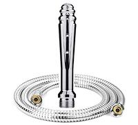 Doccia in metallo per risciacquo clistere, doccia per la pulizia del clistere, doccia per uomini e donne, bidet doccia a mano per donne incinte, tubo doccia da 150 cm (grande)
