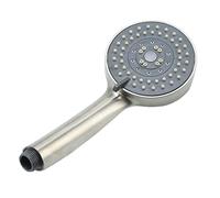 Doccia portatile ad alta pressione in acciaio inox Soffioni doccia portatili ad alta pressione con risparmio idrico, soffione doccia cromato di ricambio a 5 modalità