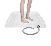 Doccia Portatile - Base Doccia Pieghevole, Vassoio Antiscivolo Per Camper, Tappetino Da Campeggio, Padella Da Viaggio All'aperto, Per Interni Esterni, Camper, Rimorchio, Tenda, Campeggio, Escur