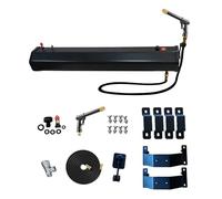 Doccia Portatile da Campeggio con Serbatoio d'Acqua pressurizzato, da Strada riscaldata dal Sole, Contenitore da 20 l/30 l per Veicoli, Camion, SUV