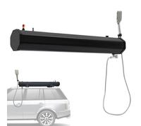Doccia Portatile da Campeggio da Tetto per Esterni con Serbatoio d'Acqua pressurizzato | Riscaldata dal Sole | Non necessita di Pompa | PVC Leggero + ABS | Adatta per Campeggio, Lavaggio AUT