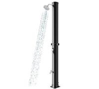 Doccia Portatile da Campeggio Serbatoio d'Acqua autopressurizzato per docce da Campeggio, Esterna Portatile, Solare Esterna | Testa Girevole a 360° | Rubinetto lavapiedi | Casa | Giardino |