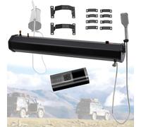 Doccia Portatile da Campeggio Serbatoio d'Acqua pressurizzato da 18 l/20 l/30 l per docce da Campeggio, Solare da Montare sul Portapacchi, da Strada ad Alta Pressione per Escursionismo, Auto