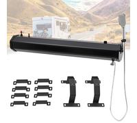 Doccia Portatile da Campeggio Serbatoio dell'Acqua per pressurizzato da 18/20/30 Litri per Portapacchi da Tetto, Kit di Riscaldamento Solare autonomo per Campeggio Fuori Porta, Spiaggia, 30