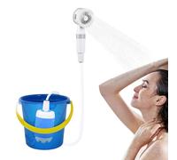 Doccia portatile per esterni | Doccia da campeggio con pompa 'acqua ricaricabile da 5000 mAh - Spruzzatore d'acqua impermeabile per attrezzature da campeggio per lavare e pulire durante le