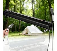Doccia Portatile per Tetto con Serbatoio d'Acqua Pressurizzato, Doccetta e Tubo Regolabili per Campeggio Fuoristrada, SUV, Camion, Camper e Avventure all'Aperto 18L (4.8 gal)