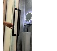 Doccia Quadrato/rettangolo Forma Acciaio Inossidabile Moderna e tiro Maniglia di Accessori Hardware della Porta in Vetro