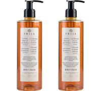 Doccia-shampoo rivitalizzante, 3 pezzi linea cortesia hotel ginseng Prija 380 ml